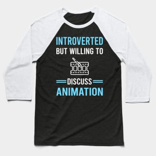 Introverted Animation Baseball T-Shirt